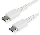 StarTech.com - Cable de 1m de Carga USB C - de Carga Rápida y Sincronización USB 2.0 Tipo C a USB C para Portátiles - RUSB2CC1MW RUSB2CC1MW