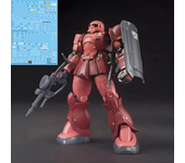GTO 015/024 HG1/144 MS-05 Old Red Zaku Char Aznable Dedicated Machine Assembly Model Kit Action Figures Robot Doll Kids Toy Gift