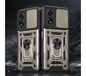 For OPPO A38 4G A18 A78 A98 Camera Shockproof Armor Case For OPPO A54 A74 4G 5G Car Magnetic Holder Ring Protect Cover