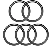 1PC/3PC/5PC Stainless Steel Universal Magnetic Metal Plate Ring For Magsafe Wireless Charger Iron Sheet Sticker Car Phone Holder