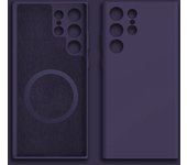 For Magsafe Magnetic Case For Samsung Galaxy S23 S22 S24 Ultra S21 FE Wireless Charging Cases Liquid Silicone Cover Accessories