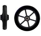 6/7/8 Inch Wheels Solid Tire Wheel Travelling Trolley Caster Shopping Cart Wheels Wheelchair Replacement Furniture Casters