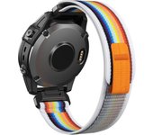 22mm 26mm Loop Nylon Quick Release Strap for Garmin Fenix 7X 7 Pro Fenix 6X 6 5X 5Plus Tactix 7 Forerunner 965 955 Enduro 2 Band