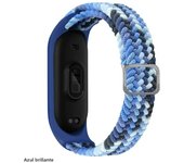 Bracelet for Mi band 7 Strap Elastic adjustable Nylon Braided Miband4 miband 5 correa Wristband xiaomi Mi band 3 5 4 6 strap