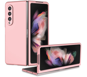 Fashion Solid Color Armor Protect Phone Case for Samsung Galaxy Z Fold 6 5 4 3 2 1 Flip 6 5 4 3 2 1 TPU PC Shockproof soft Cover