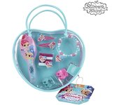 Set de Belleza Bolsito Shimmer And Shine - Azul Turquesa - Cerdá