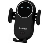 Cargador inalámbrico para Coche, soporte de teléfono para Coche Smart Sensor Air Vent, soporte de teléfono de sujeción Automático compatible con iPhone 14/13/12
