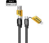 4-in-1 Multifunctional 65W Fast Data Cable 6A Mobile Charging Cable Suitable For iPhone Huawei Samsung And Xiaomi