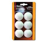 Pelotas Tenis Mesa Enebe SPORT 40 mm Blanco 6 bolas