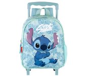 Trolley Stitch Disney 33cm, viaja con el estilo único de Stitch. Diseño resistente y práctico para tus aventuras.