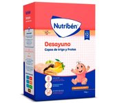 Nutribén Papilla Desayuno Copos Trigo Frutas 750 Gr