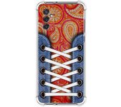 Funda Silicona Antigolpes para Samsung Galaxy M52 5G diseño Zapatillas 10 Dibujos