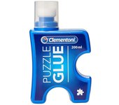 Pegamento especial para puzzles | CLEMENTONI - Pegamento 200 ml, con esponja para facilitar su aplicación, acabado brillo en los puzzles // Ref: 37000