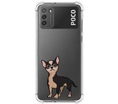Funda Silicona Antigolpes para Xiaomi POCO M3 / Redmi 9T diseño Perros 05 Dibujos