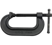 Yato YT-6421 abrazadera Abrazadera en C 7,5 cm Negro