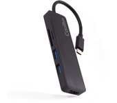 Hub USB Docking CoolBox miniDOCK USB-C Lite 2 5 en 1: HDMI, 2 x USB3.0, microSD, SD