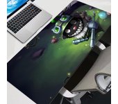 Gaming Mouse Pad League of Legends Teemo Computer Mousepad 90x40 Playmat Natural Rubber Office Carpet Computer Mice Pad For LOL
