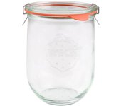 Tarro de vidrio Tulip para conserva 1062ml 1 unidad  Weck