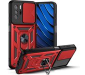For Redmi Note 8 9 Pro 9S 4G 5G Camera Shockproof Armor Case For Xiaomi Note 1110 Pro 11E Car Magnetic Holder Ring Protect Cover
