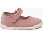 Pisamonas Merceditas barefoot lona canvas tira adherente