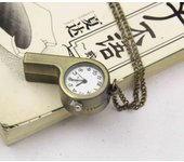 Cartoon Shape Fashionable Antique Vintage Quartz Pocket Watch Round Case Pendant Necklace Chain Clock For Men Women Gifts