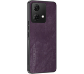 Skin Sensation Fibre Leather Case for Motorola Moto G84 G54 Edge 50 Fuslon X50 Ultra Edge 40 Neo 30 Anti Fall Protection Shell