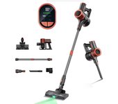 Aspirador Sin Cable De Mano InaláMbrica Xiaomi Jigoo C200 Aspiradoras Escoba, SuccióN De 23kpa, Tiempo De Funcionamiento De 40 Minutos, 2 Modos De Trabajo, Tubo TelescóPico De Metal Y Luz Led En La Cabeza Aspirador Y Fregasuelos