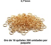 50-200pcs/Lot 3-10mm Stainless Steel Gold Open Jump Rings Split Rings Connector for Jewelry Making Accessories Findings Supplies