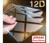 3Pcs Tempered Glass For iPhone 14 15 Plus 11 16 Pro Max iPhone 12 13 Mini XR X XS Max 6 8 7 Plus SE 2020 Screen Glass Protector