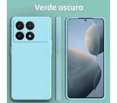 Silicone Phone Case for Xiaomi POCO X6 Pro Original Square Liquid for Xiaomi POCO X6 Pro Soft Lens Shockproof Back Cover Housing