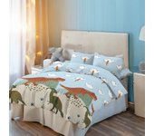 Panda Home Juego Funda Nórdico Cama para cama 90, 105,135,150,180cm para edredón 3 o 4 Pieza,Poliéster 100% Microfibrar, Funda nórtica sábana Bajera con Funda de Almohada