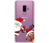 Carcasa para Samsung Galaxy S9 Plus - Santa Claus Asomado