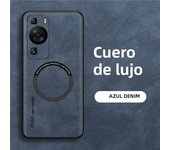 Leather Case for Huawei P60 P50 P40 Pro Nova 12 11 10 9 8 Pro SE for Magsafe Case for Mate 60 50 40 Pro Plus Protection Cover