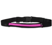 Ociodual Riñonera Deportiva Rosa Bolsa de Cintura con Cremallera Individual Simple 1 Bolsillo Cinturon Ajustable Banda