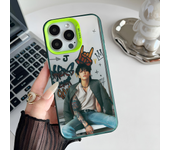 Epc J-JungkookS Golden Phone Case IMD Phone Case For IPhone 16 15 14 13 12 11 Pro Max Plus Color Silver Cover