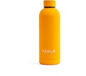 Azala Bottles - Botella de Agua de Acero Inoxidable 500 Ml - Amarilla - Termo 24H Frío/12h Caliente