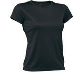 Camiseta de Deporte Mujer ASIOKA PO Manga Corta 100% Poliéster