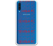 Funda original compatible con Samsung Galaxy A50 - A50s - A30s - Sevilla FC Clear