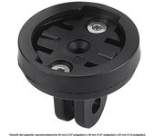 Bike Computer Mount Connecting Seat Adjustable Angle Bicycle Light Mount Computer Holder Adapter for Gopro Connecting Seat