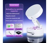 Soporte De Teléfono Móvil Plegable Magnético Doble Lado Mini Aspiradora Para Cocina Compatible Con iPhone Y Android