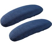 1pair Office Chair Armrest Cover Removable Elastic Washable Waterproof Fabric Elastic Half Pack For Office Chair Armrest