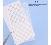 Mix 2mm/3/mm4mm Hair Pearls Stick on Self Adhesive Pearls Stickers Face Pearls Stickers for Hair Face Makeup Nail DIY Crafts