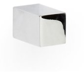 Pomo aluminio garona 14x14 h20 cromo