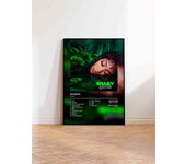 Pop Hip Hop Rapper Daniel Caesar Posters Music Album Cover Canvas Painting Pictures For Room Bar Wall Aesthetic Art Home Decor