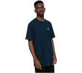 Camiseta de Manga Corta Vans Mn Left Chest Logo para hombre en color negro