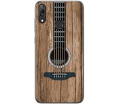 Tumundosmartphone Funda Gel Tpu para Huawei Y7 2019 diseño Madera 11 Dibujos