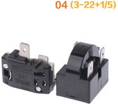 PTC Starter Relay Refrigerator Starter Relay Refrigerator Overload Protector Compatible with LG Refrigerator Compressor,Freezers