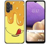 Tumundosmartphone Funda Gel Tpu para Samsung Galaxy A32 5G diseño Helado Vainilla Dibujos