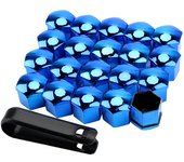 20Pcs Car Wheel Nut Caps Anti-Rust Auto Hub Screw Protection Covers Car Tire Screw Caps Nut Bolt Covers Auto Exterior 17/19/21mm