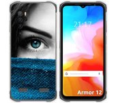 Funda Silicona para Ulefone Armor 12 5G diseño Ojo Dibujos